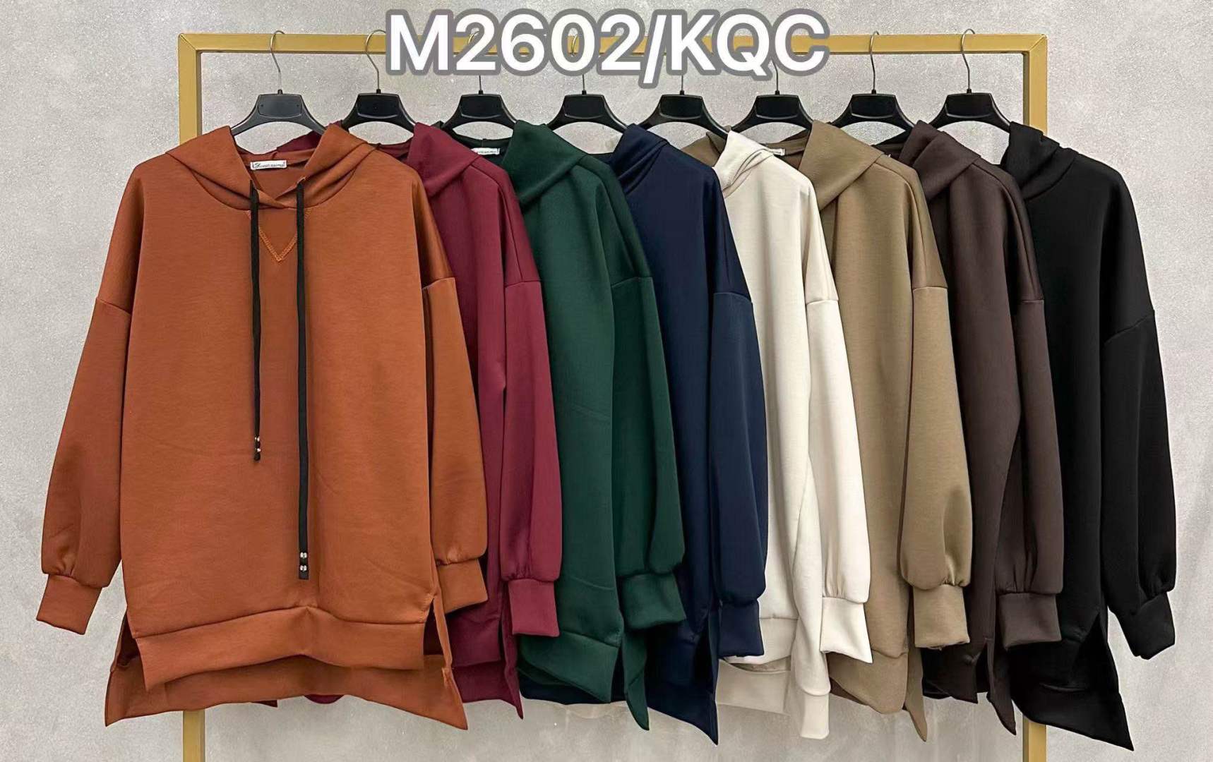 Oversized mikina s kapucí