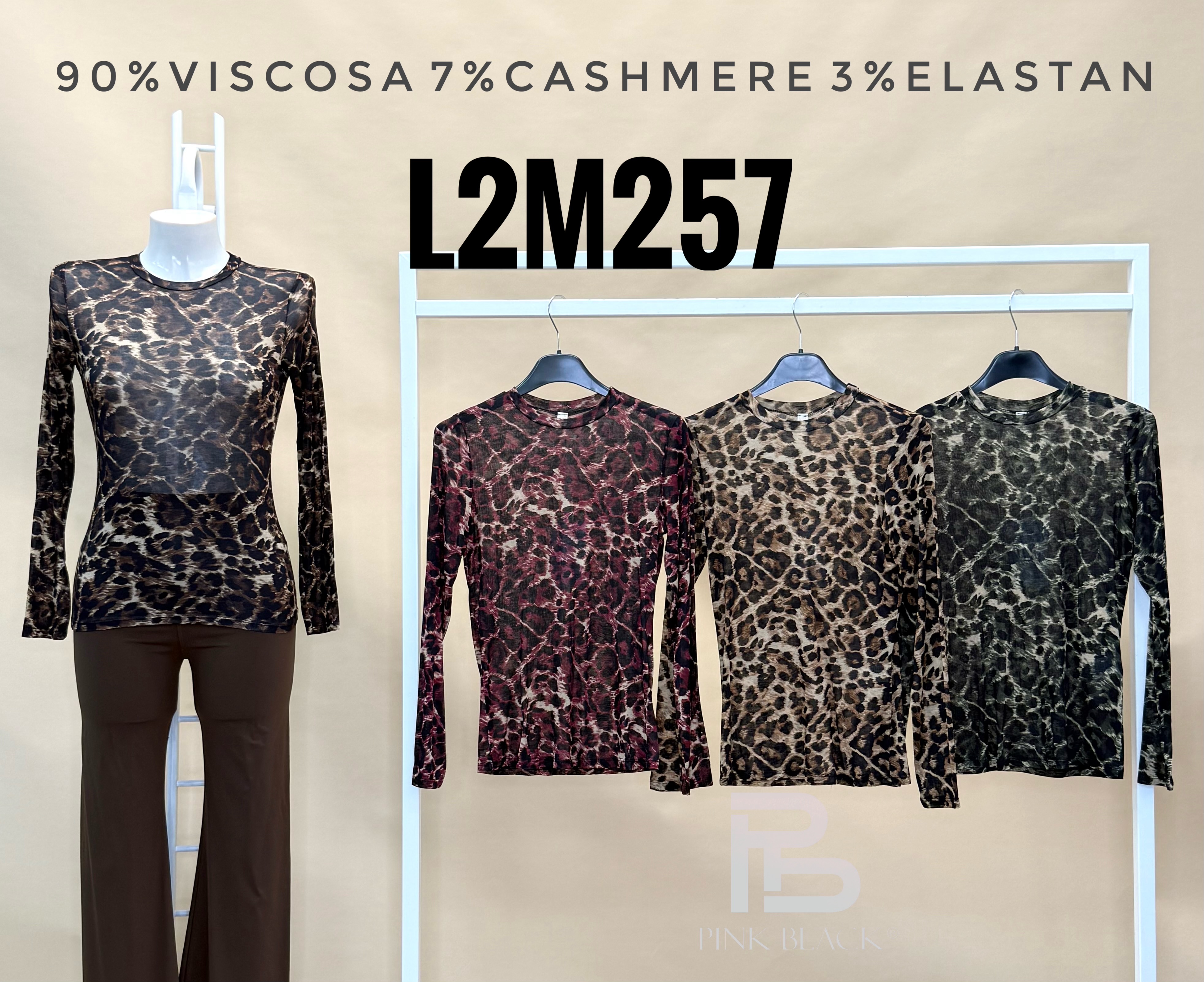 Přiléhavé tričko s leopardím vzorem