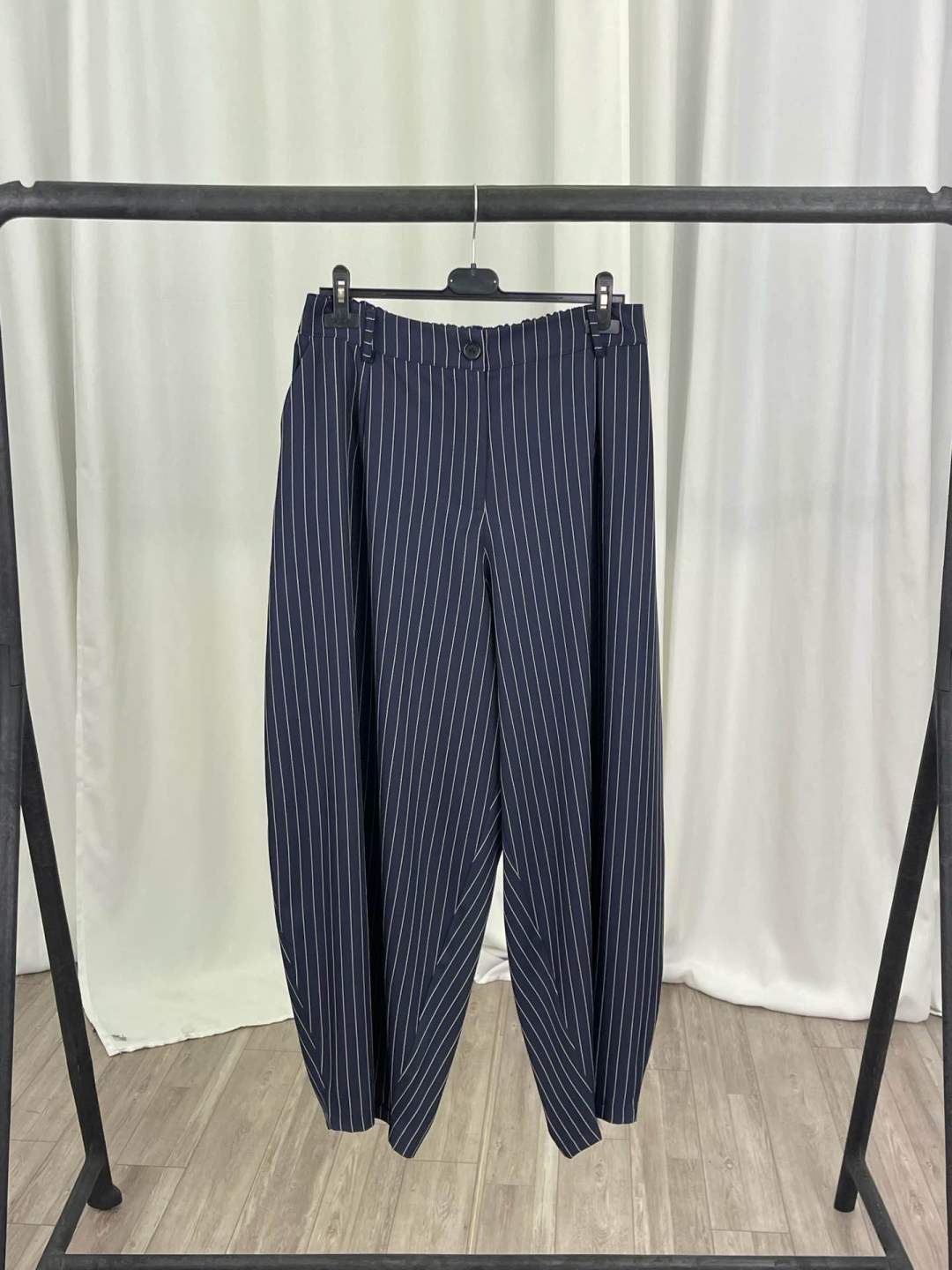 Kalhoty Wide Leg s Plisováním
