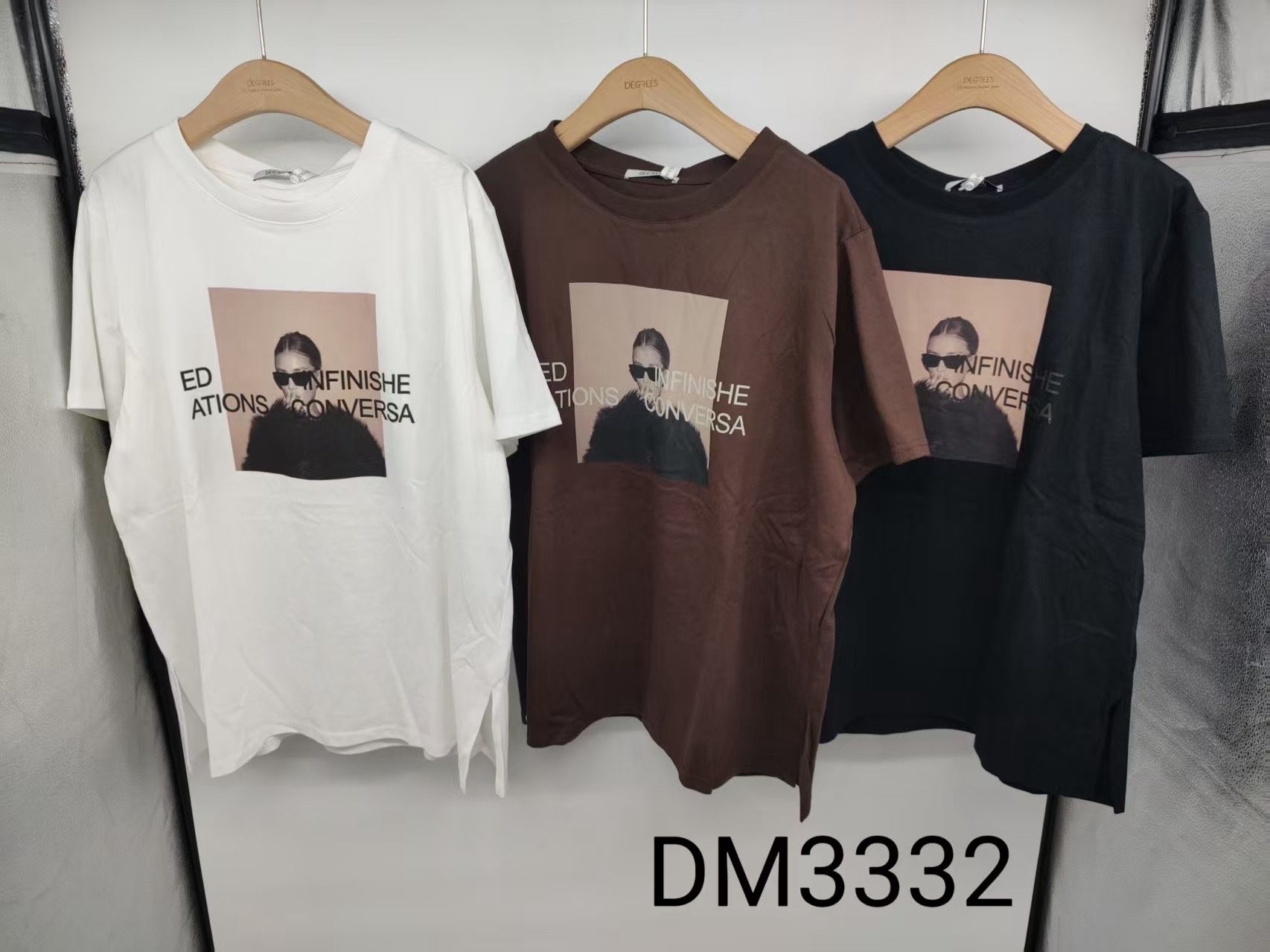 Oversized tričko s potiskem
