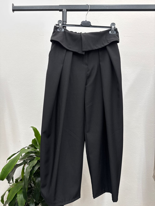 Kalhoty Wide Leg s Kapsami