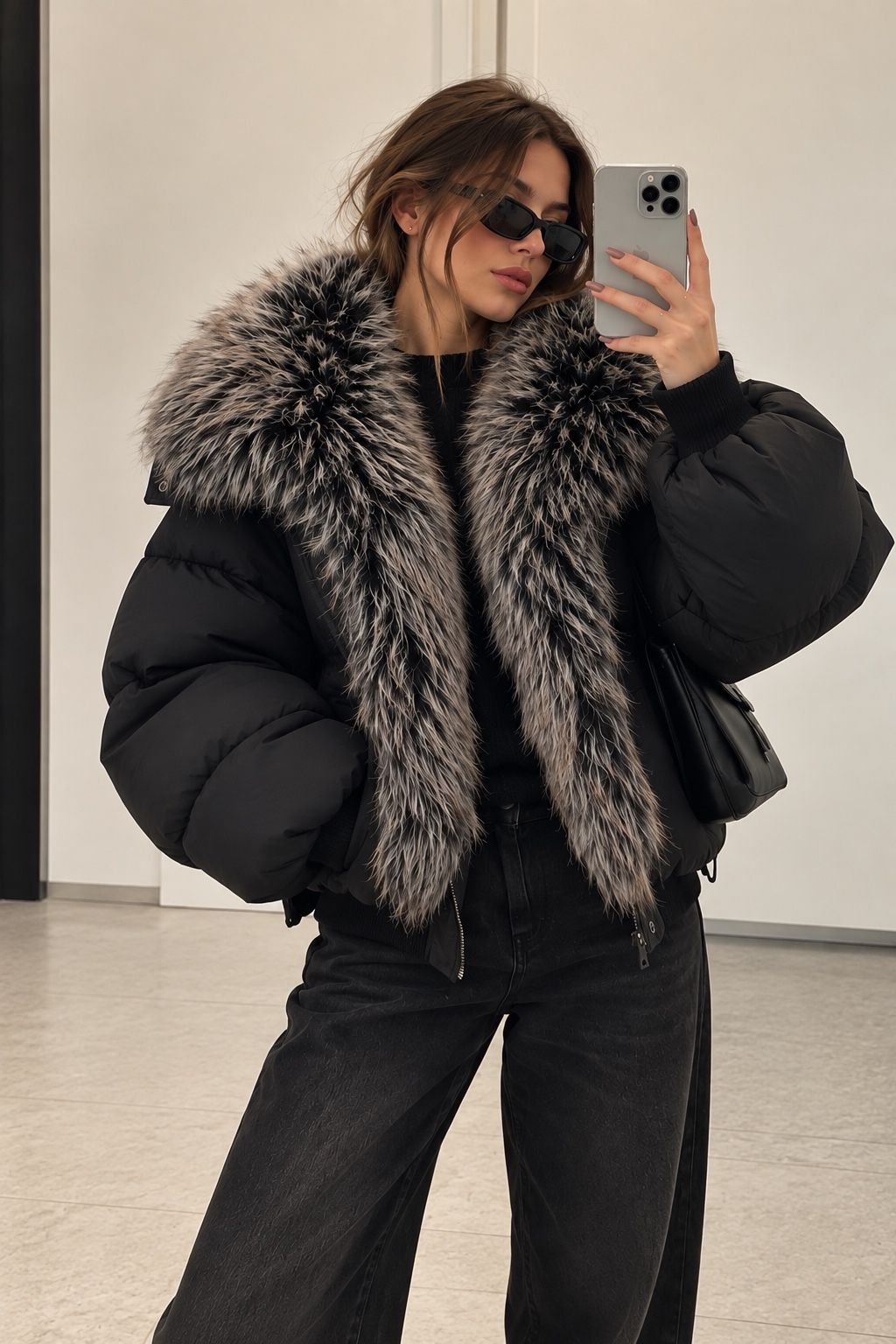 Oversize kabát se šňůrkami