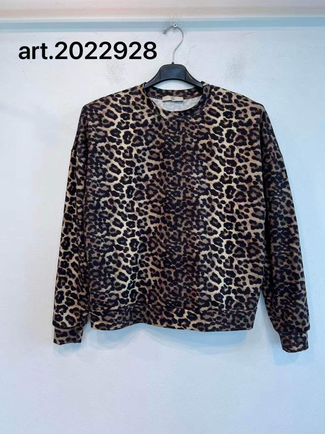 Mikina Regular s leopardím vzorem