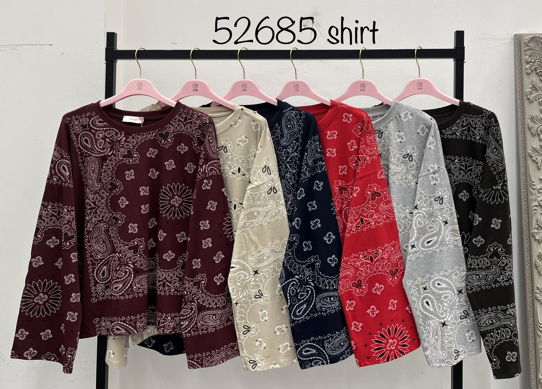 Tričko s potiskem bandana