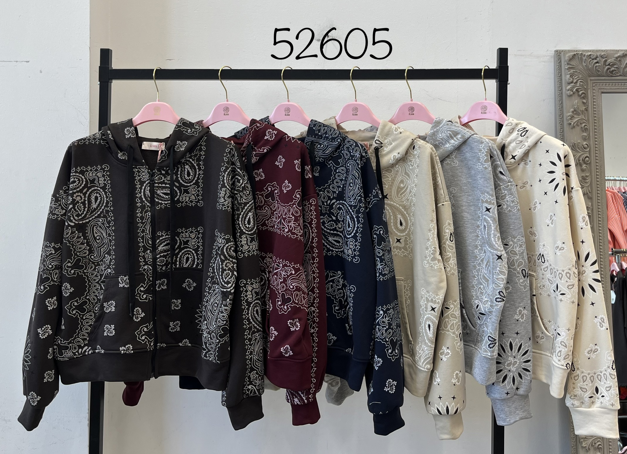 Mikina s Kapucí Paisley