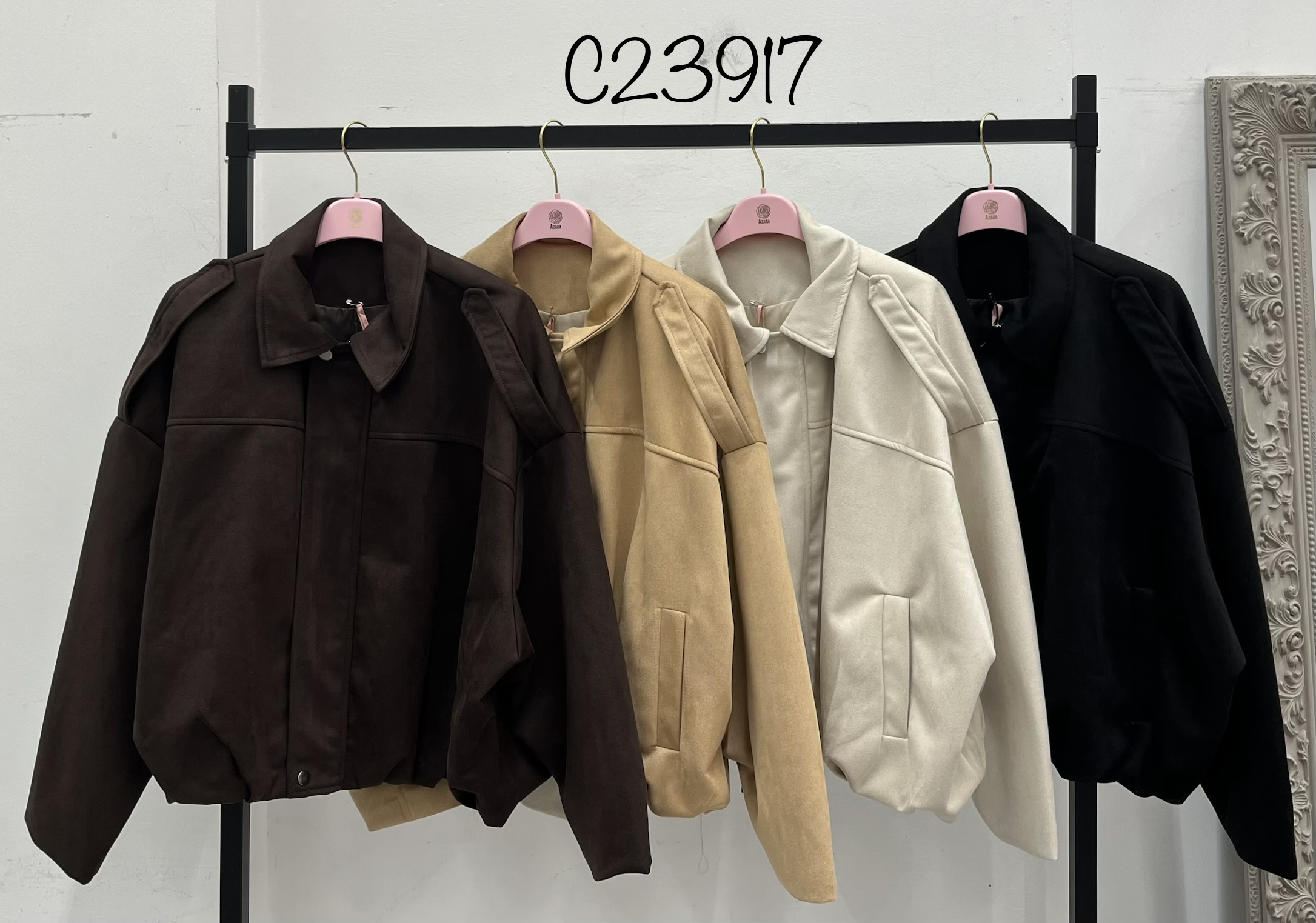 Oversize přehazovka s límečkem