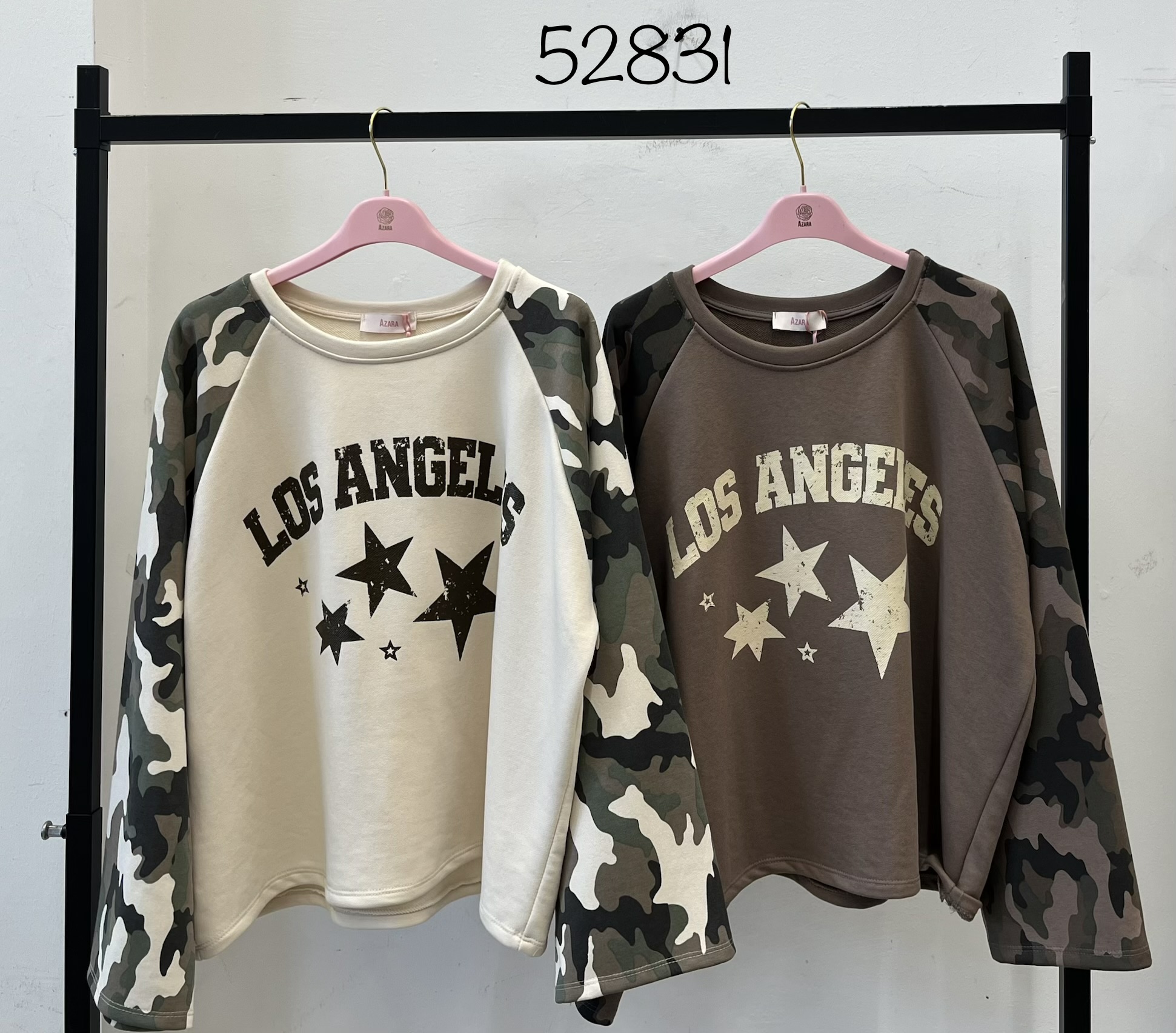 Mikina Raglan s Potiskem
