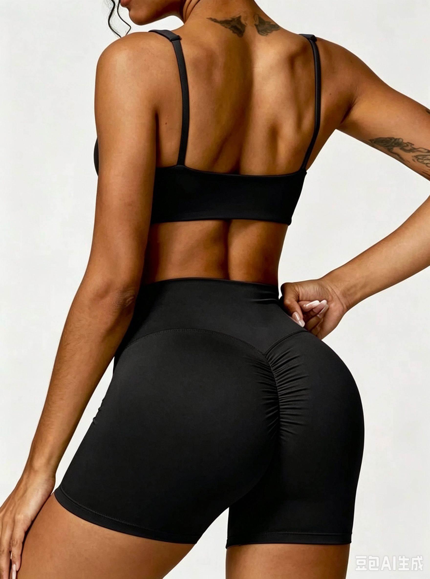 Přiléhavý crop set