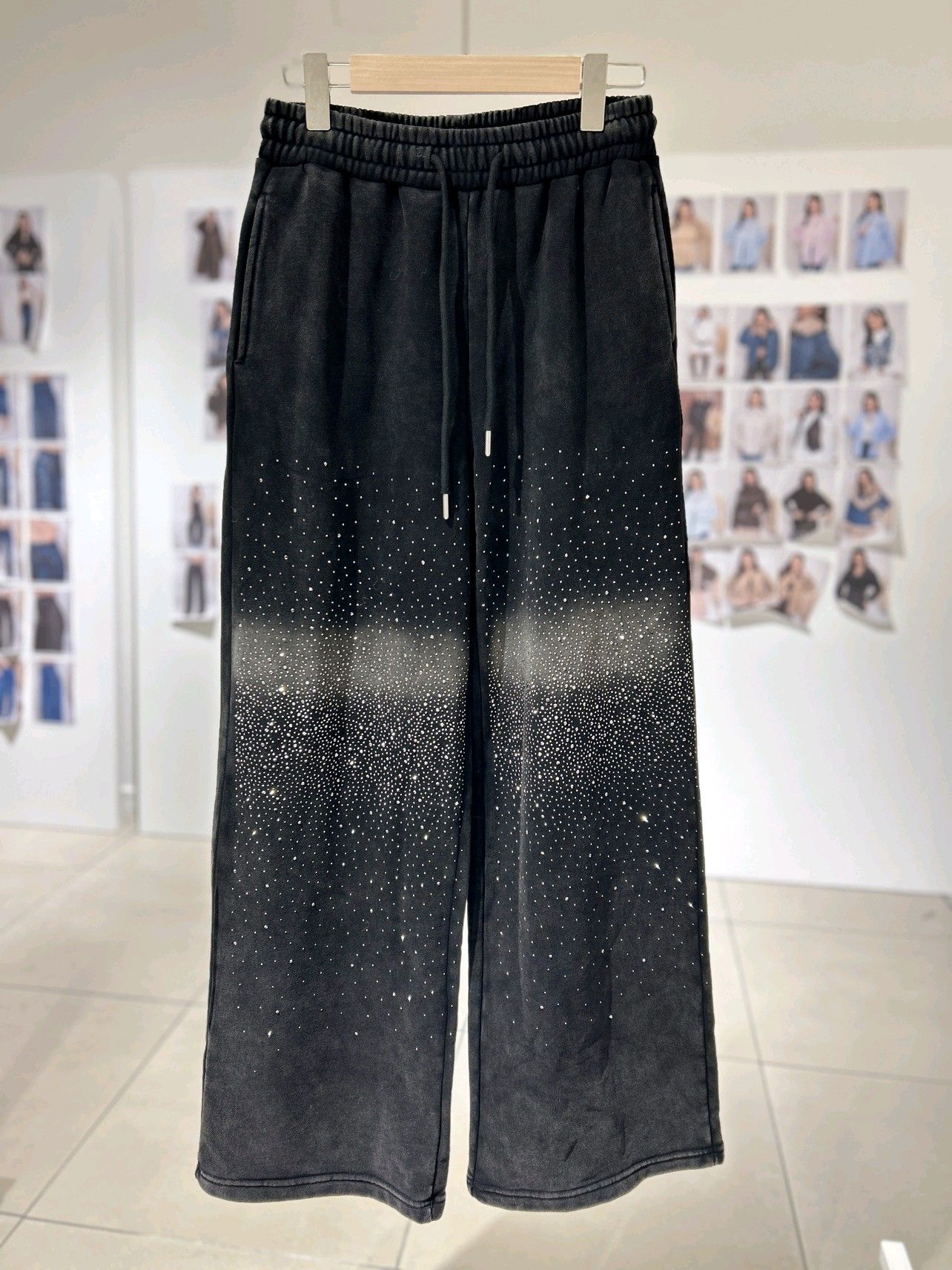 Kalhoty Wide Leg s šňůrkou