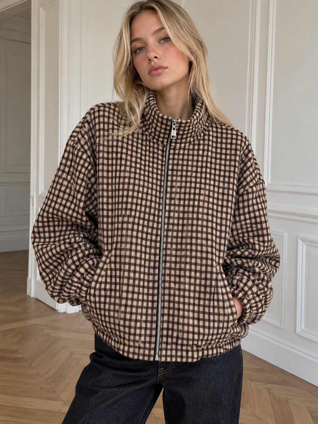 Oversize bomber s límcem