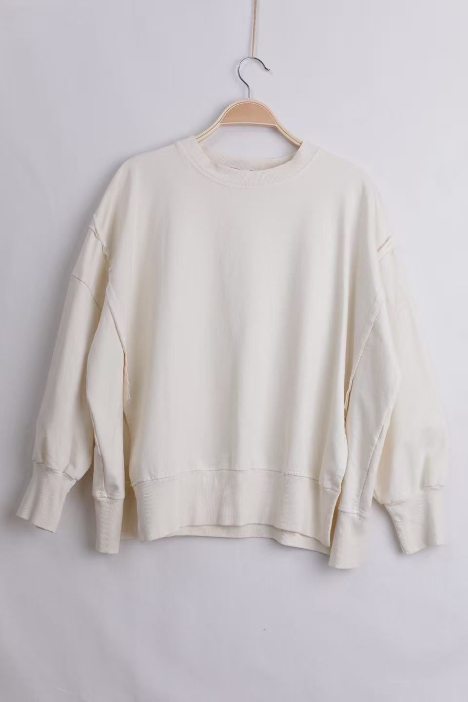 Oversize mikina s nadýchaným rukávem