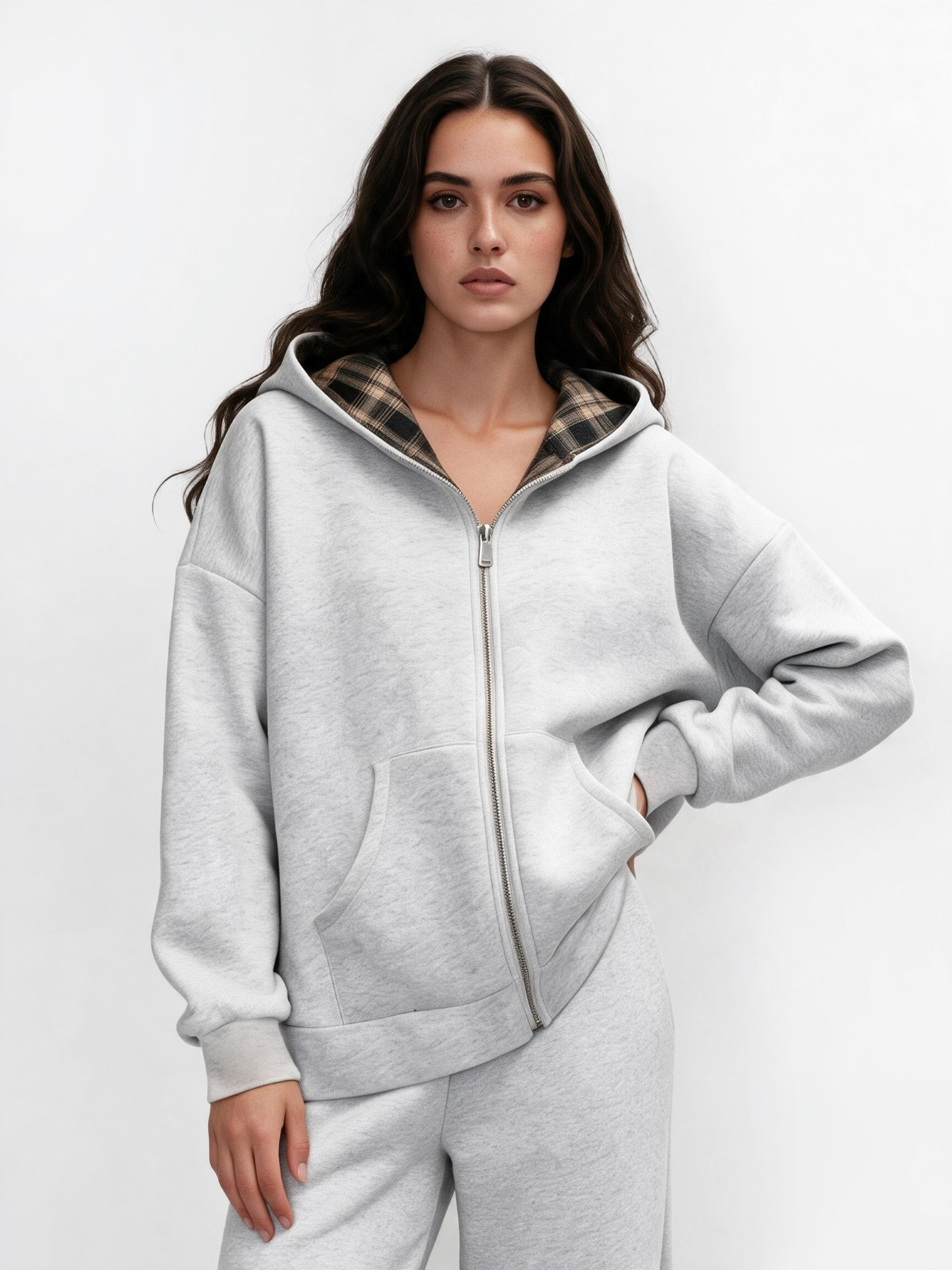 Oversized mikina s kapucí