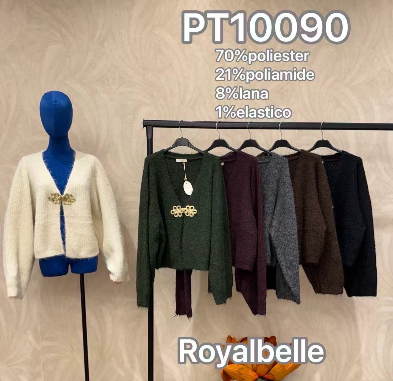 Cardigan s výstřihem do V