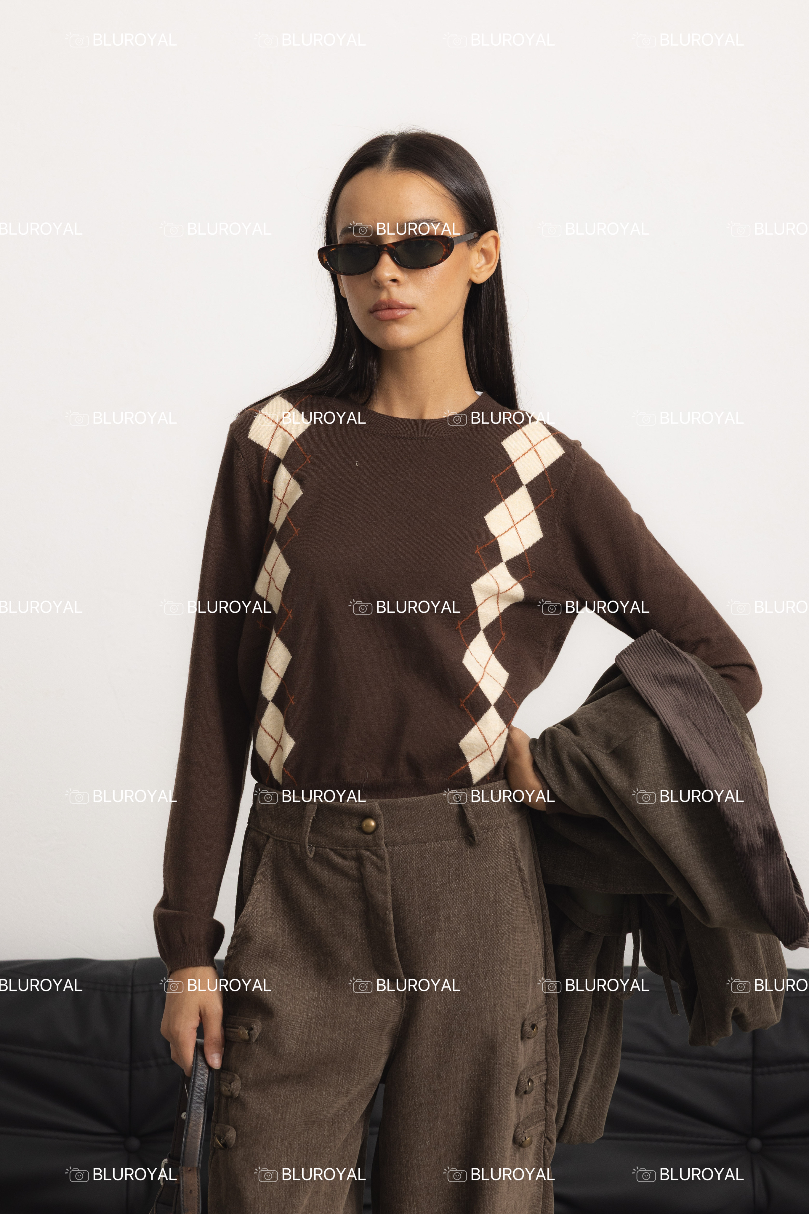 Svetr s velkou kostkou
