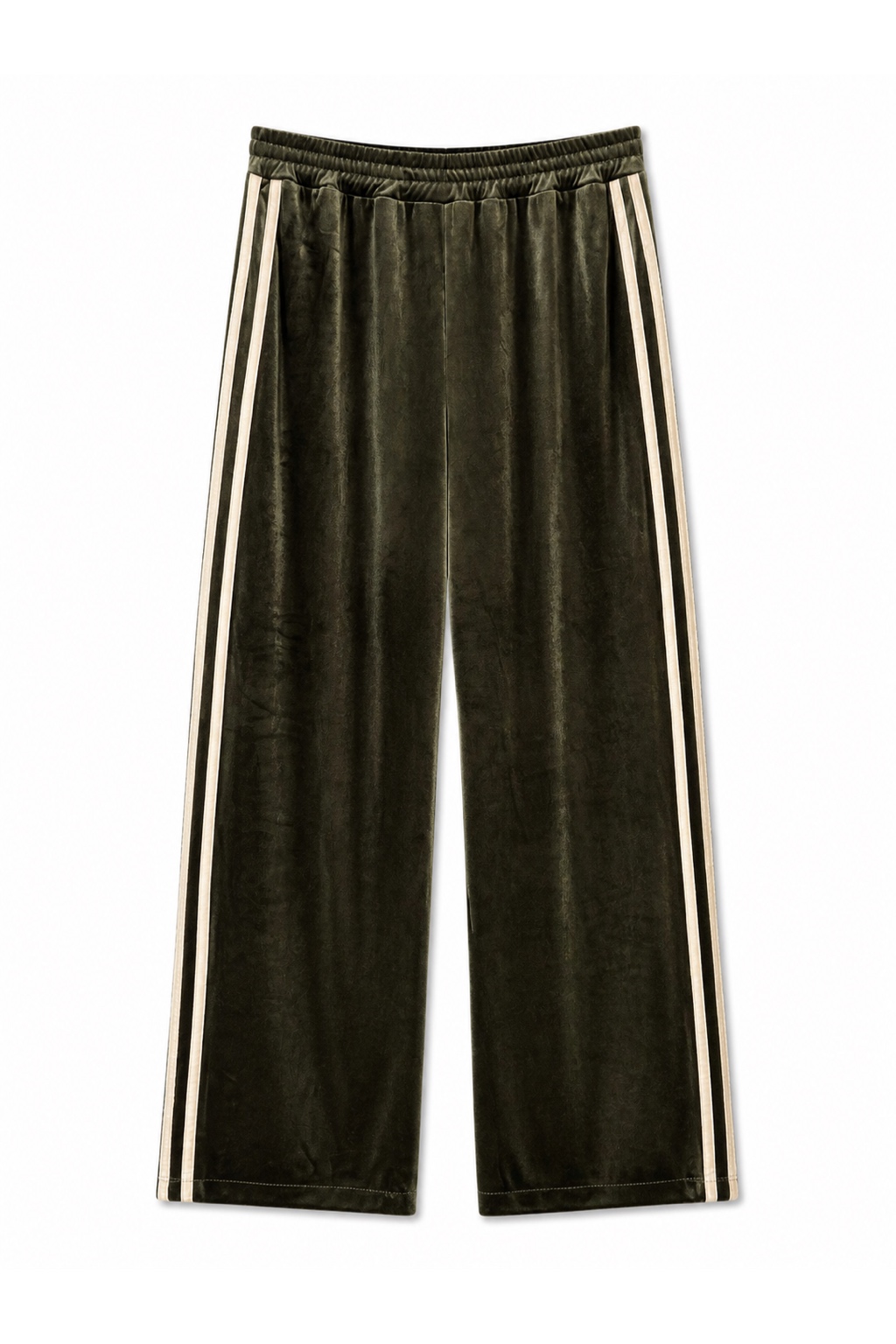 Kalhoty Wide Leg s Lampasy