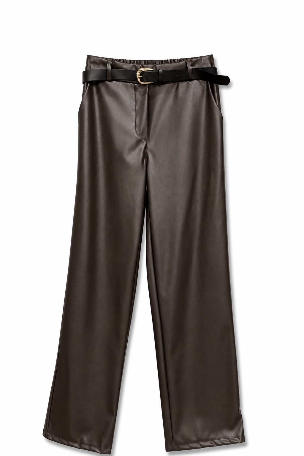 Kalhoty Wide Leg s Opaskou