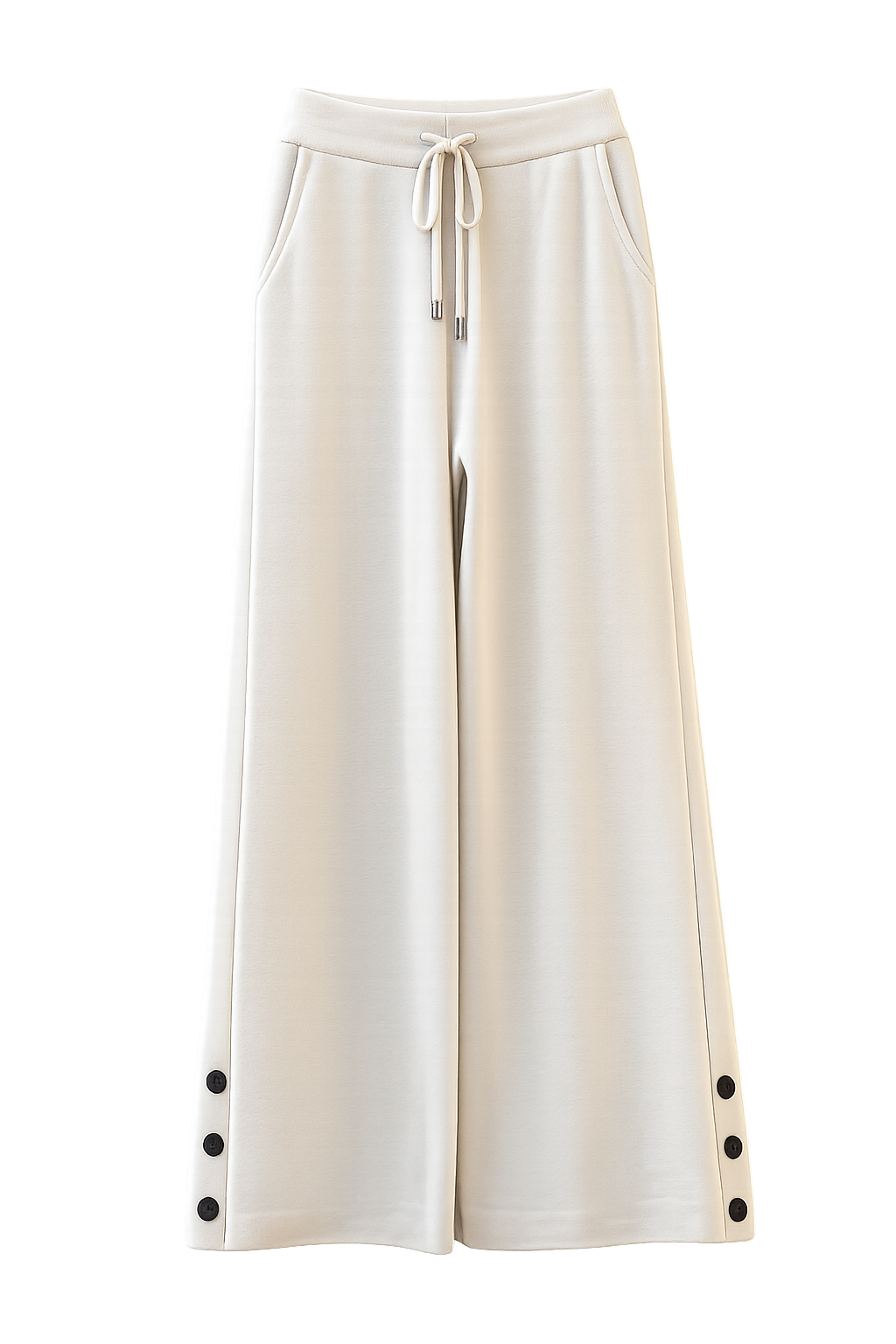 Kalhoty Wide‑Leg s Šňůrkou v Pase