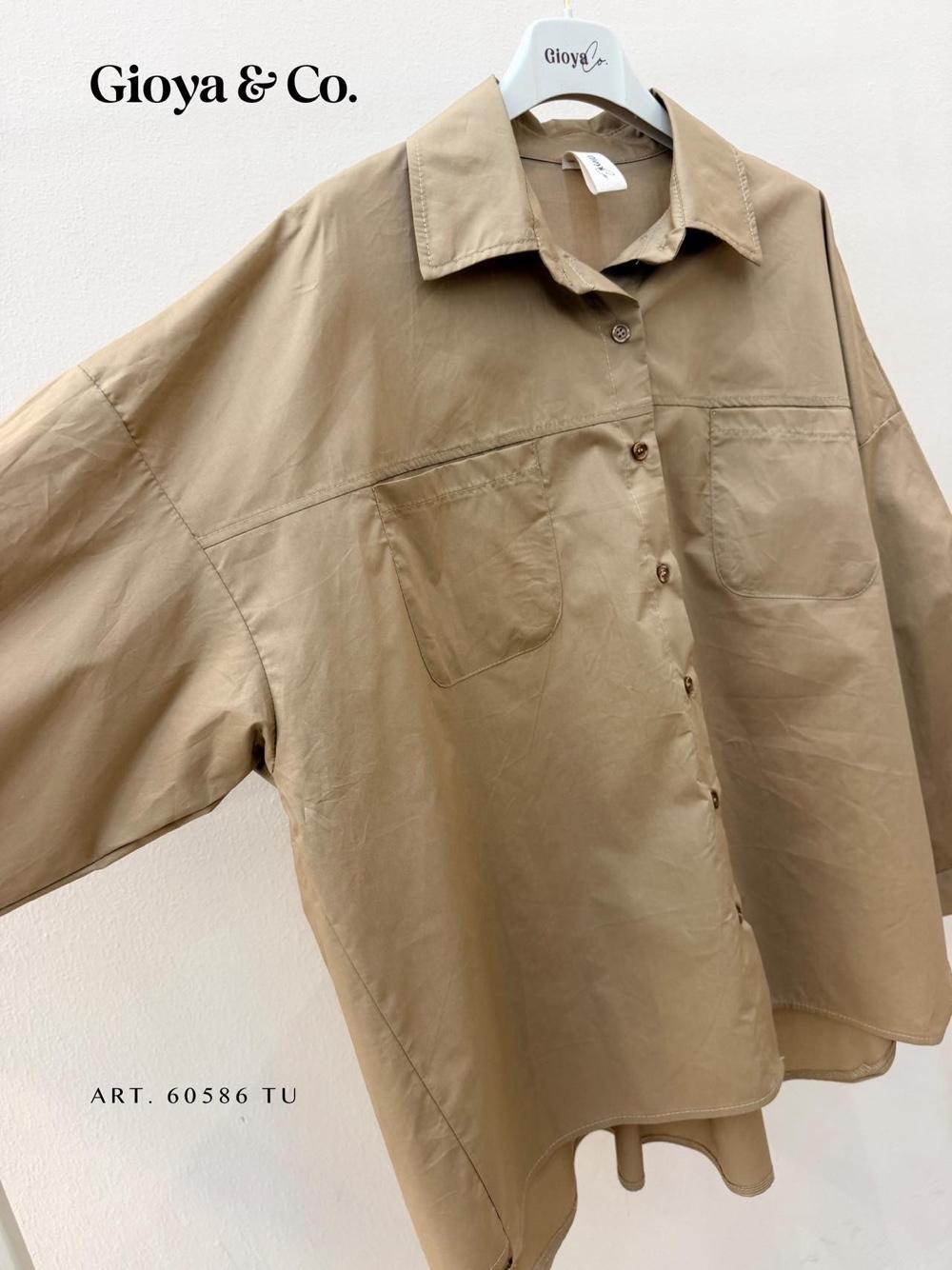 Oversized prodloužená košile