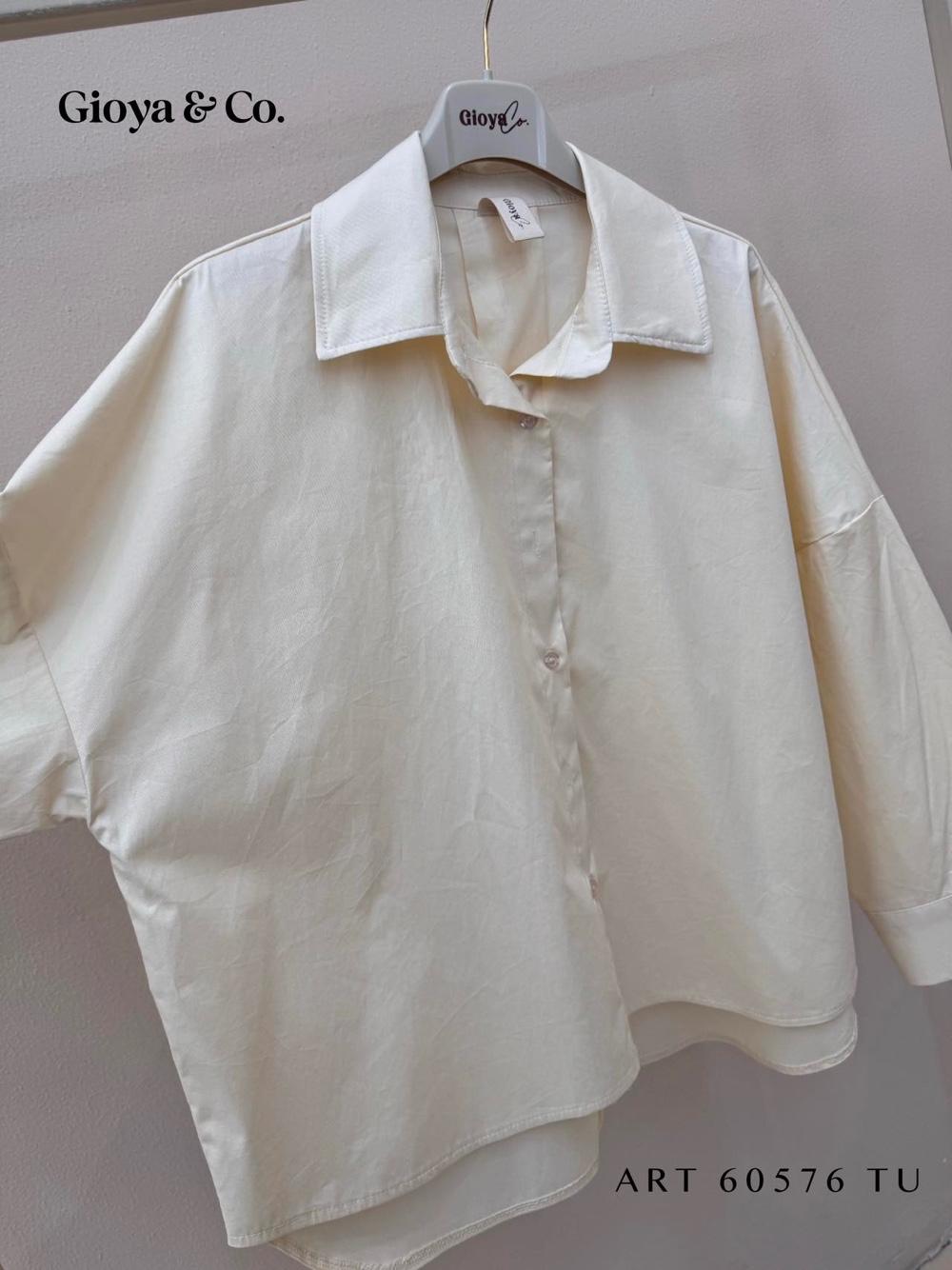 Oversize košile s límečkem